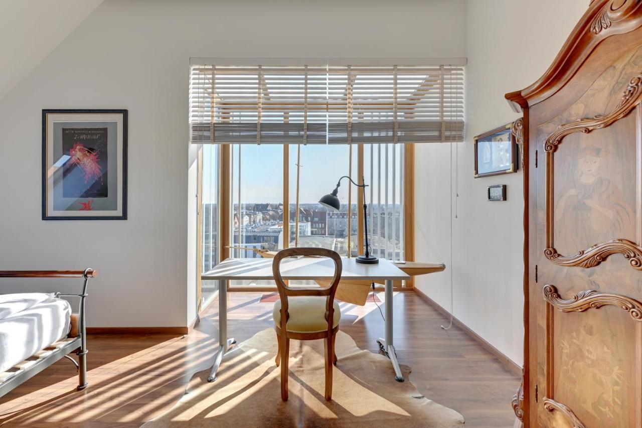 Apartament Penthouse Q4Apartments Gdańsk Eksteriør bilde