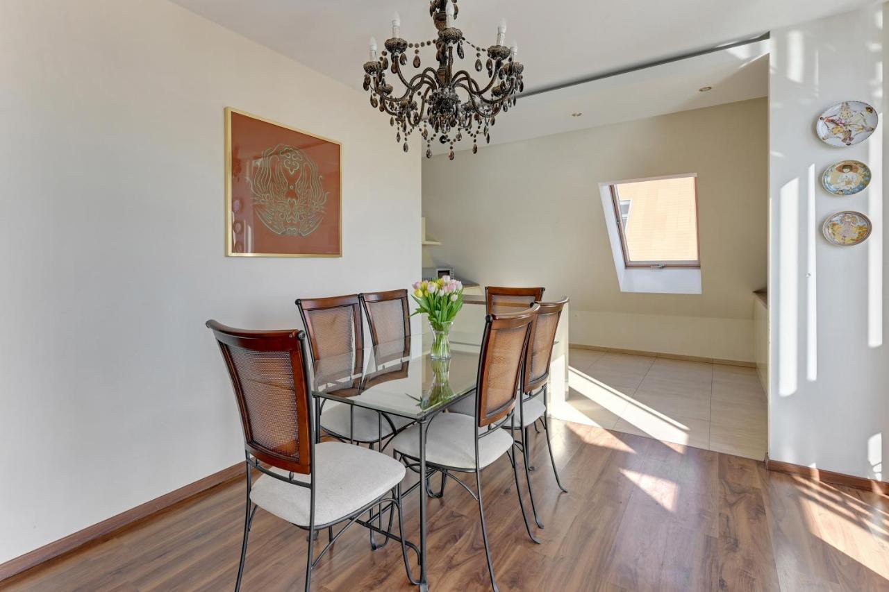 Apartament Penthouse Q4Apartments Gdańsk Eksteriør bilde